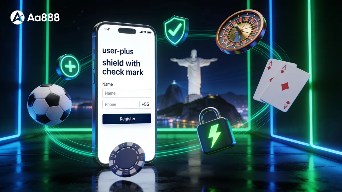 aa888 no Brasil — Métodos de Cadastro na aa888